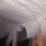 Structural support to the roof deck