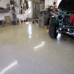 Epoxy finished