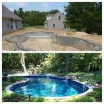 steel wall concrete pools