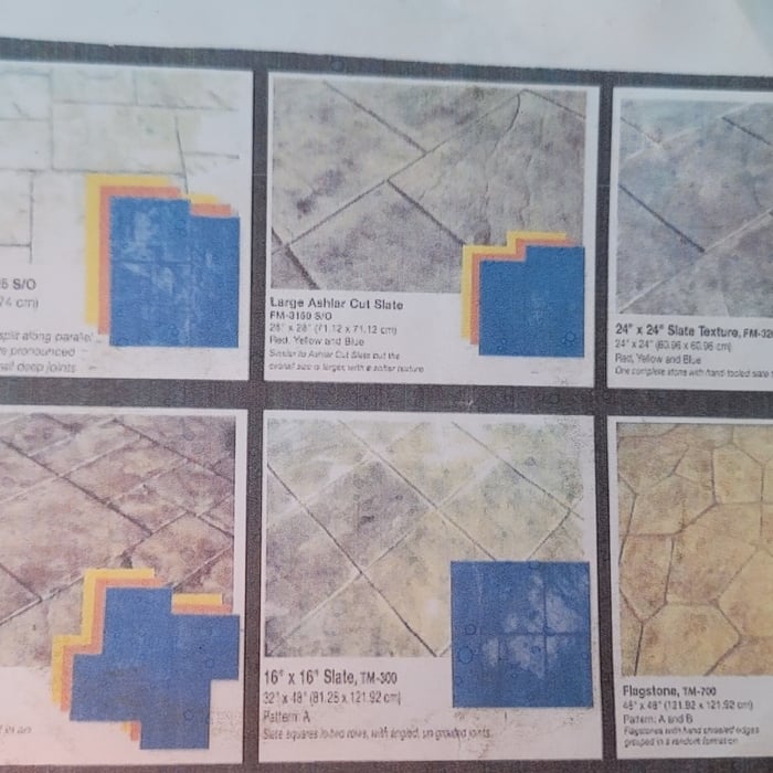 Stamp patterns