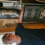 Installed a new Armstong HVAC unit