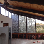during demolition of windows