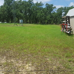 Front of future garage slab
