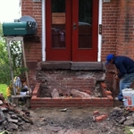 Historical walkway restoration