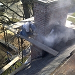 Chimney repointing