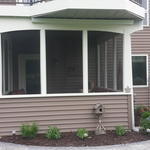Underdeck screen porch