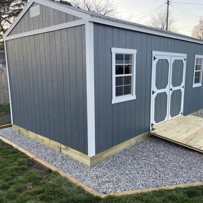 Gravel Shed Pad