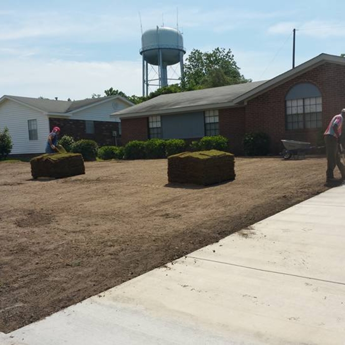 Prepping for sod