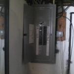 200 amp panel install