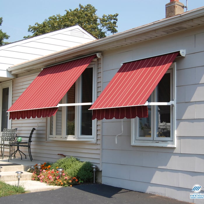 Retractable awnings
