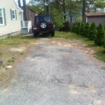 Driveway Before