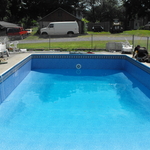 a 20x40 inground pool done by kandk pool service