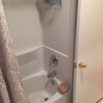 New tub and shower faucet