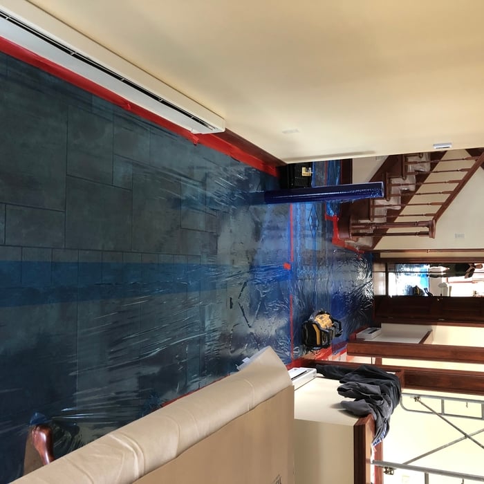 Masking Tile Floors