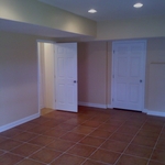 new walls and floor