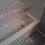 Tub and tile combo.