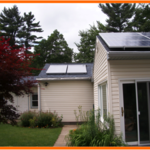 Home with Solar PV and Solar Thermal
