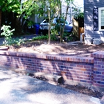 Short brick wall