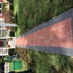 Paver side walk