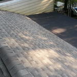 sbs modified flat roof to asphalt shingle pitched
