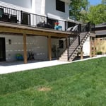 Back Patio and Steps