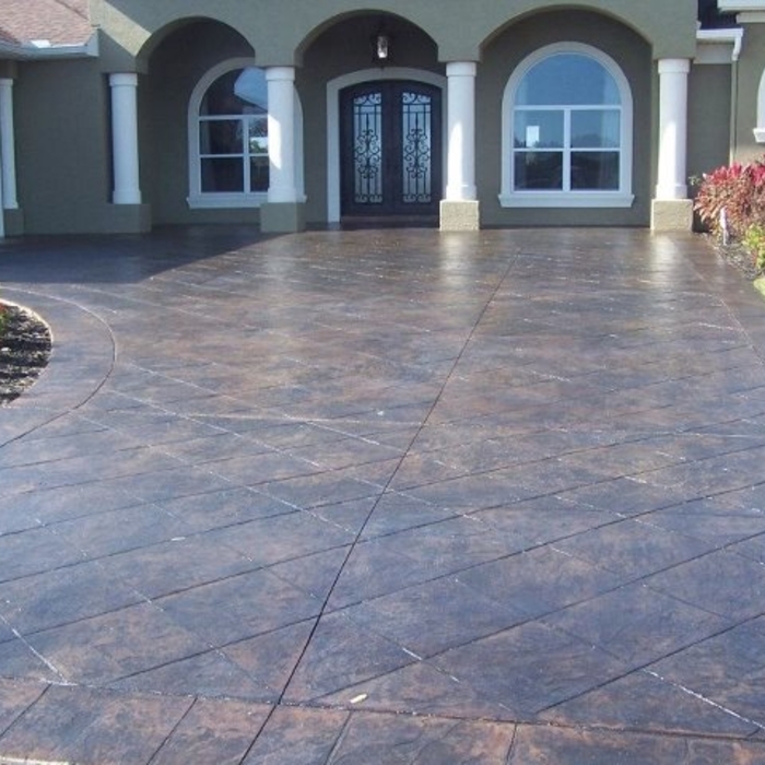 Stamped Driveway - Port Orange