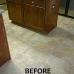 Stain Seal Kitchen Before