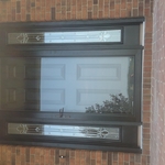 pre finished fiberglass door