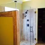 Shower glass