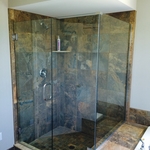 Shower glass