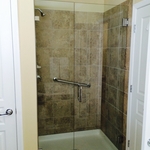 Shower glass