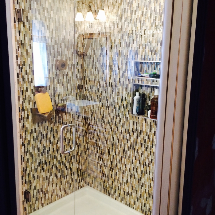 Shower glass