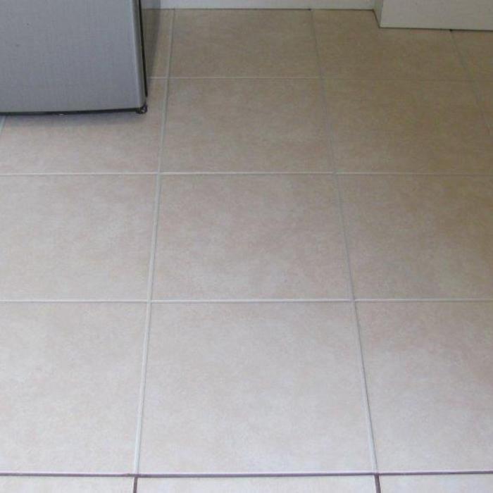 "After" the Groutsmith Color Sealed the Tile