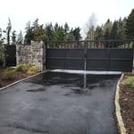 Custom driveway gate