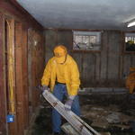 Wall & VCT floor removal