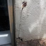 Upon removal cracks evident