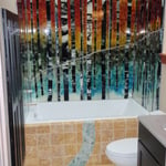 Custom Glass Panel Shower