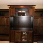 Walnut Entertainment Center