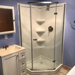 The finished bathroom