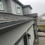 5” k-style rain gutters with leaf guard