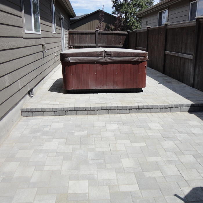 hot tub patio