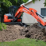 Septic system install