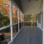Deck and railings