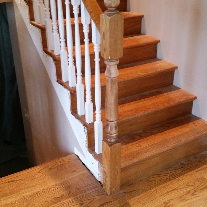 refinish stairs