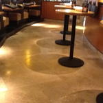 Polished Travertine in Restaurant