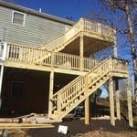Double decker deck