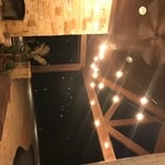 Festoon Lighting at Night