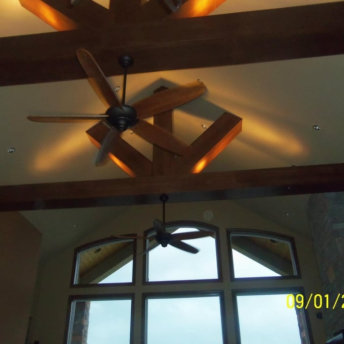 Interior ceiling detail