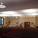 Church Lighting Upgrade Before