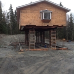 Raised home I prep for first floor addition